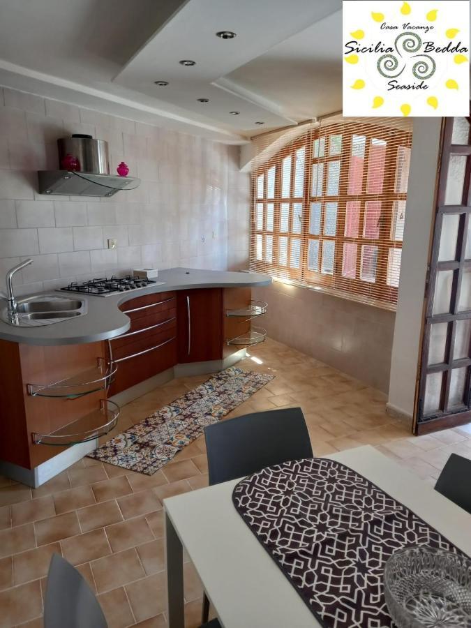 אפרטהוטל סנטה פלביה Casa Vacanze Sicilia Bedda Seaside מראה חיצוני תמונה